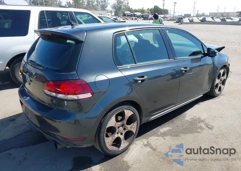 2012 Volkswagen Gti 4-Door из США, поврежденный, VIN WVWHD7AJ4CW245859
